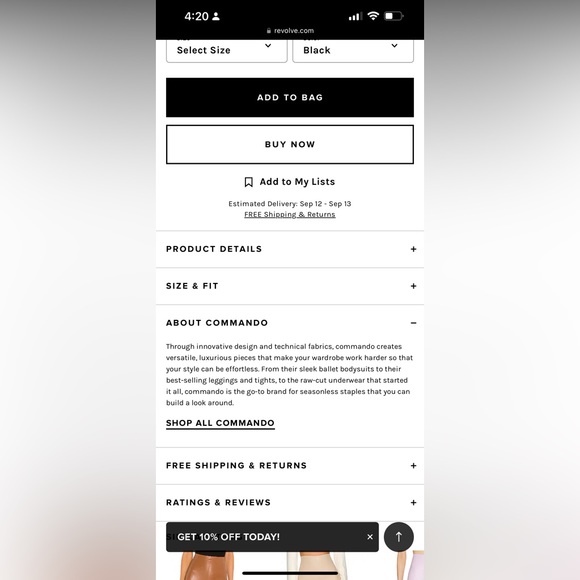 commando leggings - Picture 4 of 6